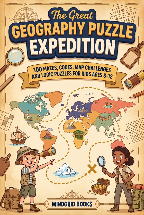 Cover of The Great Geography Puzzle Expedition
