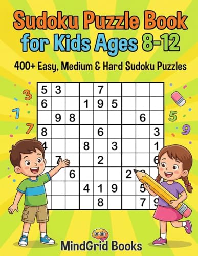 Sudoku for Kids Ages 8-12