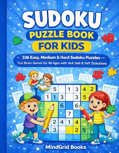 Sudoku Puzzle Book for Kids